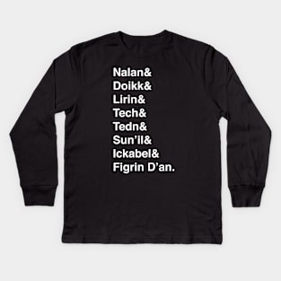 Cantina Helvetica Kids Long Sleeve T-Shirt